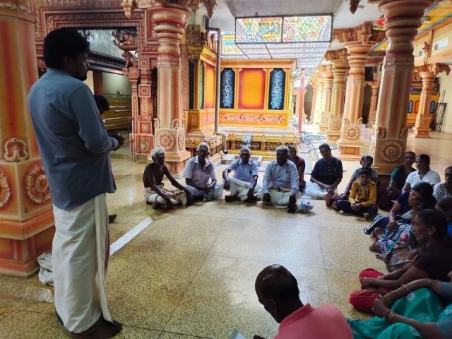 Special prayer in Kandasamy Temple for Elders Day-12.10.2022